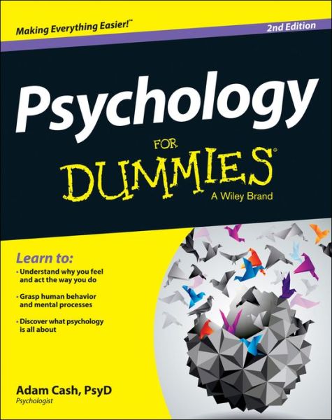 Psychology For Dummies - Cash - Books - John Wiley & Sons Inc - 9781118603598 - July 3, 2013