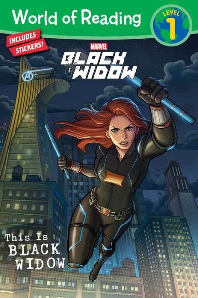 Cover for Marvel Press Book Group · World of Reading: This Is Black Widow (Paperback Book) (2020)