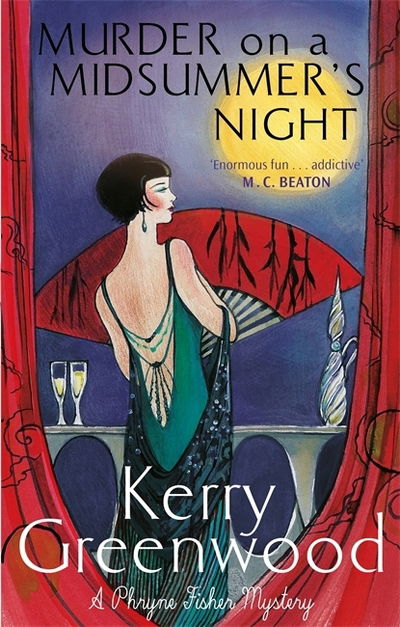 Cover for Kerry Greenwood · Murder on a Midsummer's Night - Phryne Fisher (Paperback Book) (2019)