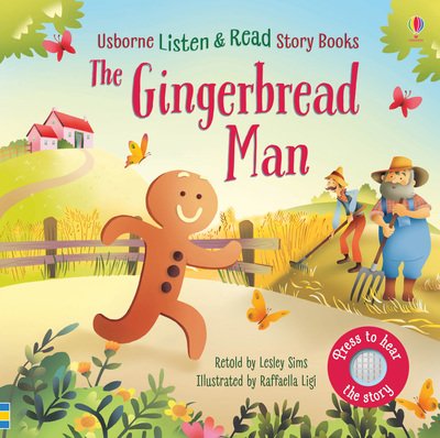 Cover for Lesley Sims · The Gingerbread Man - Listen and Read Story Books (Tavlebog) (2019)