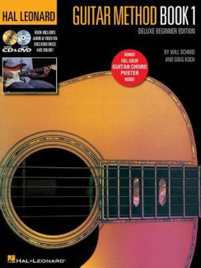 Cover for Will Schmid · Hal Leonard Guitar Method - Book 1, Deluxe Beginner Edition (Book) (2016)