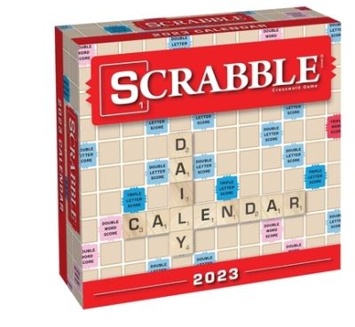 Scrabble 2023 Day-To-Day Calendar - Hasbro - Merchandise - Andrews McMeel Publishing - 9781524868598 - June 28, 2022