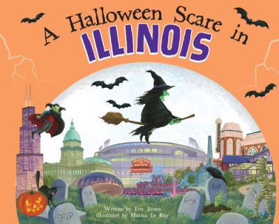 Cover for Eric James · A Halloween Scare in Illinois (Hardcover Book) (2021)