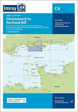 Cover for Ltd, Imray, Laurie, Norie &amp; Wilson · Imray Chart C4: Christchurch to Portland Bill - C  Chart Series (Landkarten) (2023)