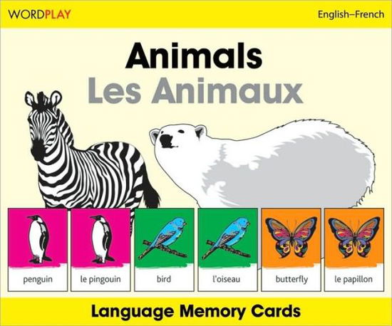 Cover for Milet Publishing Ltd · Language Memory Cards - Animals - English-french (Flashcards) (2010)