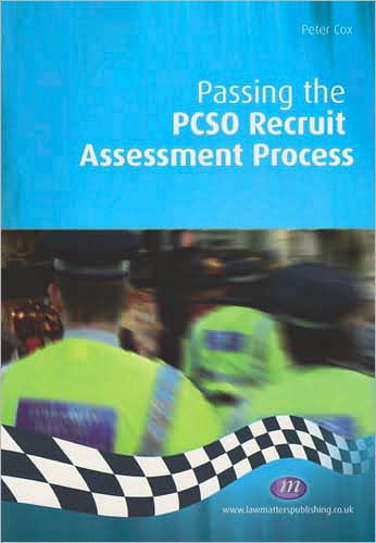 Cover for Peter Cox · Passing the PCSO Recruit Assessment Process - Practical Policing Skills Series (Paperback Bog) (2007)