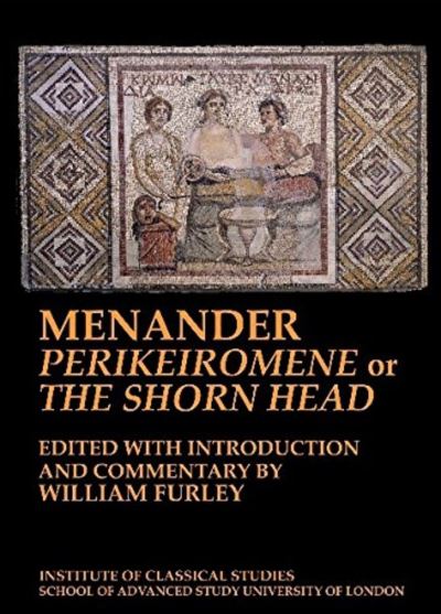 Cover for Menander · Perikeiromene, or, the Shorn Head (Book) (2015)