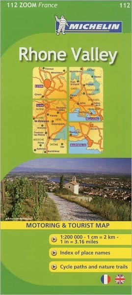 Cover for Michelin · Rhone Valley*, Michelin Zoom 112 1:200.000 (Hardcover bog) (2014)