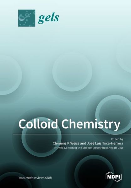 Cover for Clemens K Weiss · Colloid Chemistry (Pocketbok) (2019)