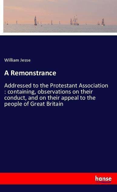 Cover for Jesse · A Remonstrance (Bog)
