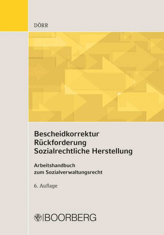 Cover for Dörr · Bescheidkorrektur Rückforderung So (Book)