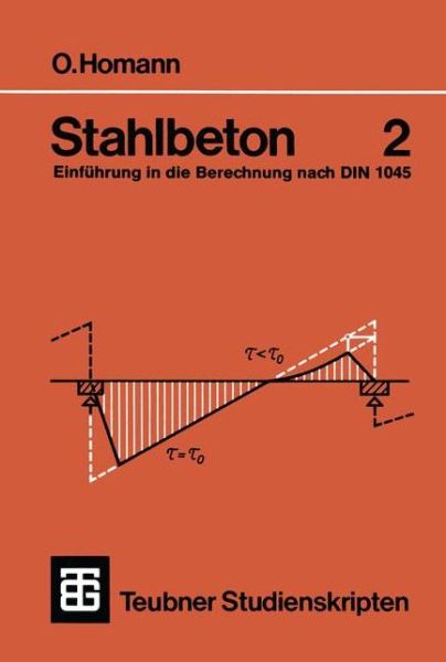 Cover for Otfried Homann · Stahlbeton (Paperback Book) [3., neubearbeitete Aufl. 1983 edition] (1983)