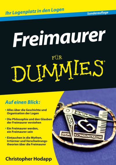 Cover for Christopher Hodapp · Freimaurer fur Dummies - Fur Dummies (Paperback Book) [2. Auflage edition] (2014)