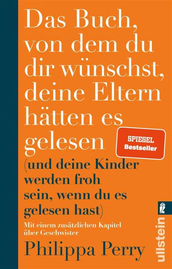 Cover for Philippa Perry · Das Buch, von dem du dir w?nschst, deine Eltern h?tten es gelesen (Paperback Bog) (2021)
