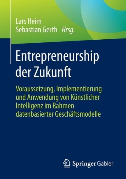 Cover for Heim · Entrepreneurship Der Zukunft (Book) (2023)