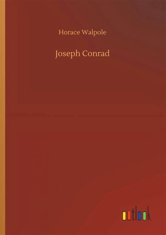 Cover for Horace Walpole · Joseph Conrad (Paperback Book) (2018)