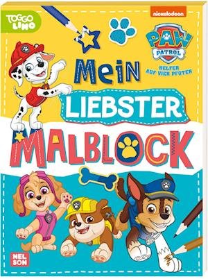 Cover for PAW Patrol: Mein liebster Malblock (Book) (2022)
