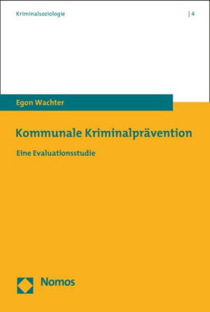 Cover for Wachter · Kommunale Kriminalprävention (Book) (2020)