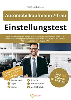 Cover for Waldemar Erdmann · Einstellungstest Automobilkaufmann / -kauffrau (Buch) (2023)