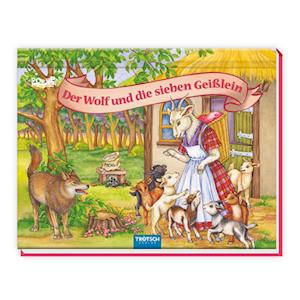 Trötsch Märchenbuch Pop-up-Buch Der Wolf und die sieben Geißlein - Trötsch Verlag GmbH & Co.KG - Books - Trötsch Verlag GmbH & Co. KG - 9783988020598 - April 11, 2023