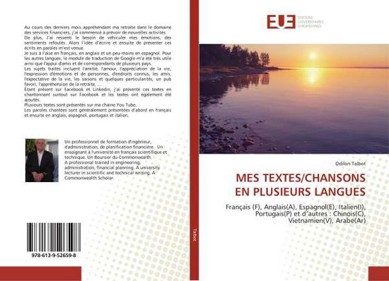 Cover for Talbot · Mes Textes / Chansons en Plusieurs (Book)