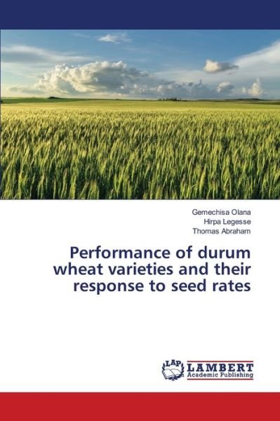 Cover for Olana · Performance of durum wheat variet (Book) (2020)