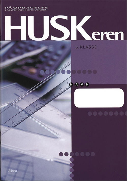 Cover for Jørn Starcke-Jensen · På opdagelse i matematikkens verden, 5. klasse: På opdagelse, Huskeren 5, Notathæfte (Sewn Spine Book) [1st edition] (2005)