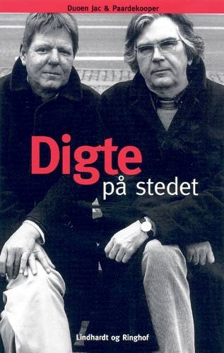 Cover for F. P. Jac · Digte på stedet (Bog) [1. udgave] (2003)