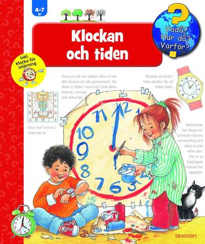 Cover for Angela Weinhold · Vadå? Hur då? Varför?: Klockan och tiden (Spiral Book) (2015)