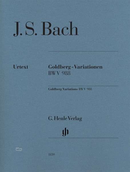 Cover for JS Bach · Goldberg-Varia.BWV988,Kl.HN1159 (Bok) (2018)