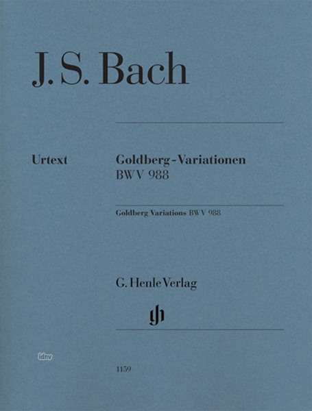 Cover for JS Bach · Goldberg-Varia.BWV988,Kl.HN1159 (Bok) (2018)