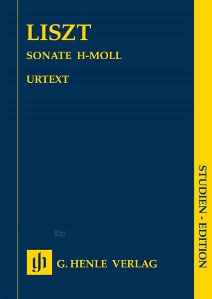 Cover for Liszt · Klaviersonate h-moll, Studienpart (Bog)