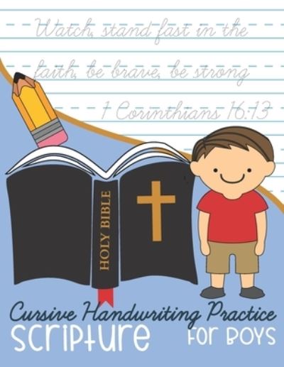 Cover for Kenniebstyles Journals · Cursive Handwriting Practice Scripture (Paperback Book) (2021)