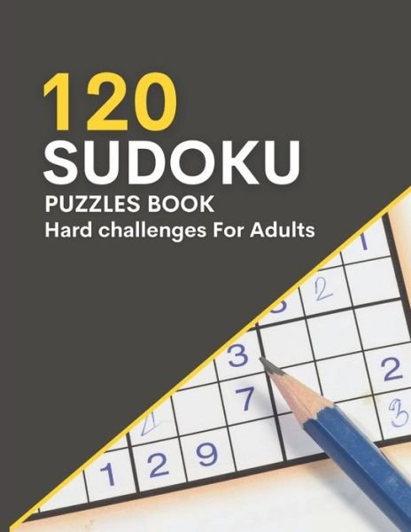 Cover for Pronob Kumar Singha · Sudoku Puzzles Book Hard Challenges For Adults (Paperback Bog) (2021)