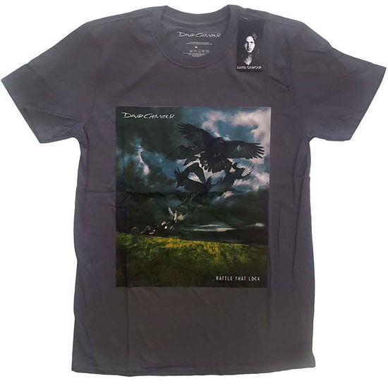 Cover for David Gilmour · David Gilmour Unisex T-Shirt: Rattle That Lock (T-shirt)