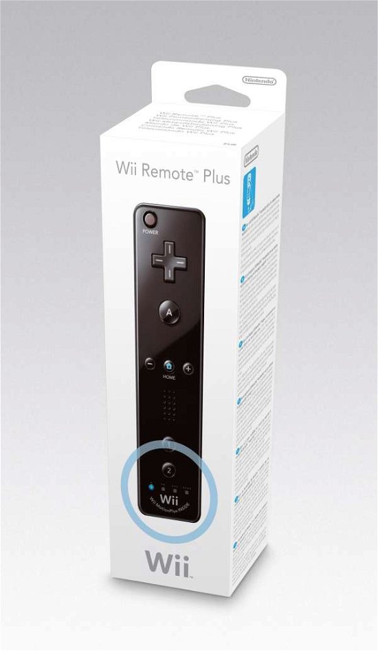 Cover for Nintendo · Nintendo Wii Remote Plus ** BLACK ** (Wii) (2010)