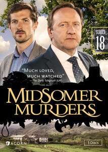 Cover for Midsomer Murders: Series 18 (DVD) (2016)