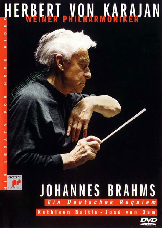 Cover for Karajan Herbert Von / Wiener P · Brahms: Ein Deutsches Requiem (DVD) (2006)