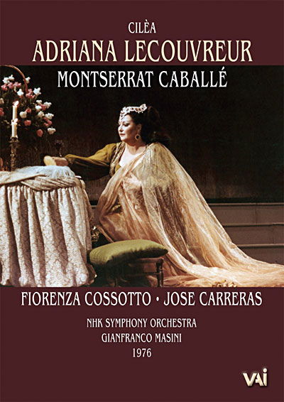 Cover for Cilea / Cossotto / Caballe / Nhk Sym Orch / Masini · Adriana Lecouvreur (DVD) (2008)