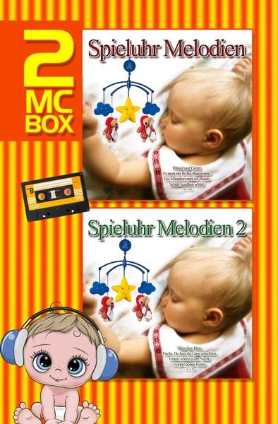 Cover for Various Artists · Spieluhrmelodien 1 &amp; 2 (Kassette) (2019)
