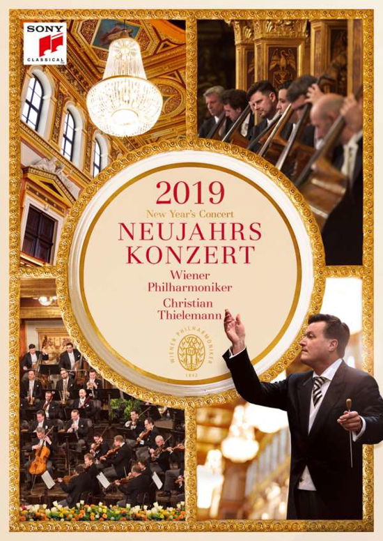 New Year's Concert 2019 - Wiener Philharmoniker - Elokuva - SONY CLASSICAL - 0190759028599 - perjantai 25. tammikuuta 2019