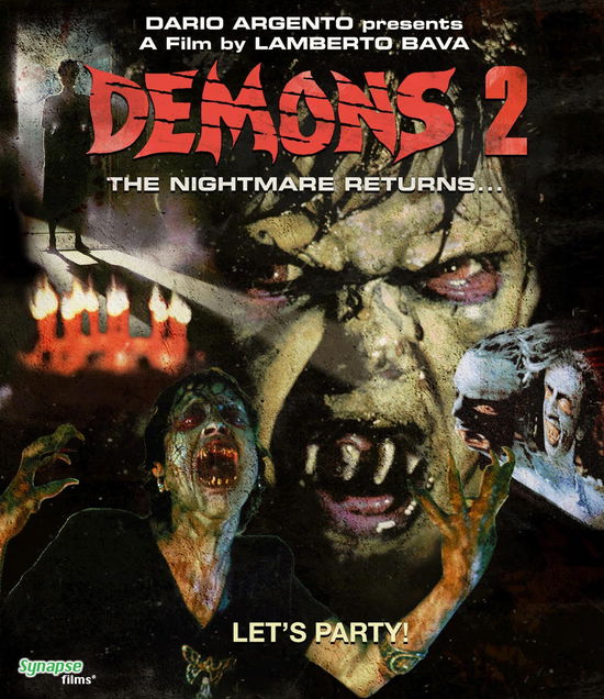 Demons 2 - Blu-ray - Movies - HORROR - 0654930325599 - August 13, 2024