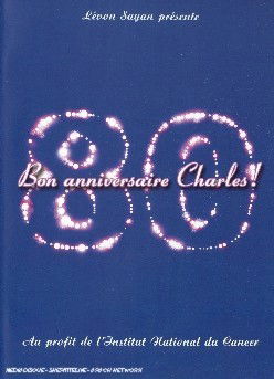 Cover for Charles Aznavour · Bon Anniversaire 80 Ans (DVD) (2024)