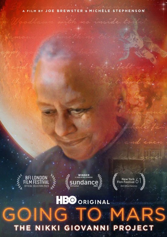 Cover for Going to Mars: the Nikki Giovanni Project (DVD) (2024)