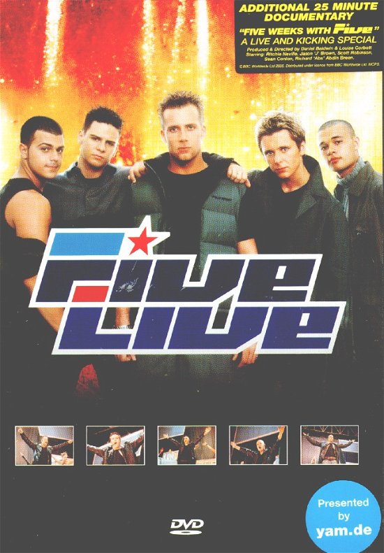 Cover for Five · Five Live (DVD) (2000)