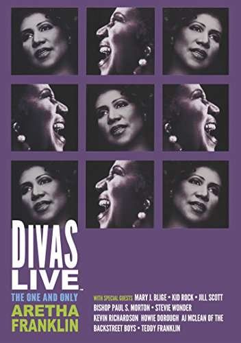 Cover for Aretha Franklin · Divas Live - the One and Only Aretha Franklin (DVD) (2017)