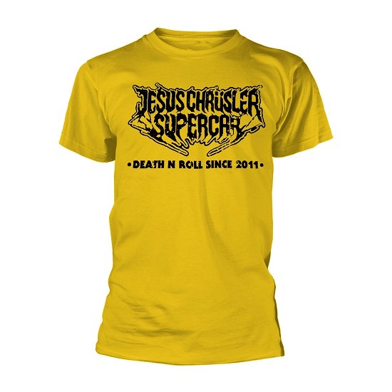Cover for Jesus ChrÜsler Supercar · Logo (Yellow) (T-shirt) [size M] [Yellow edition] (2019)