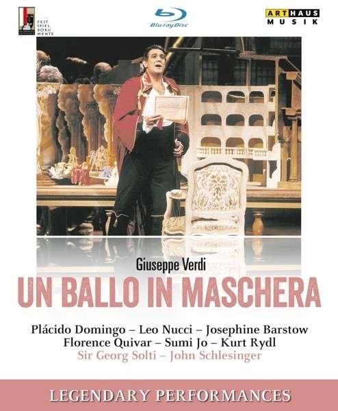 Cover for Verdi / Domingo / Wiener Philharmoniker / Solti · Un Ballo in Maschera - Salzburger Festspiele 1990 (Blu-Ray) (2015)