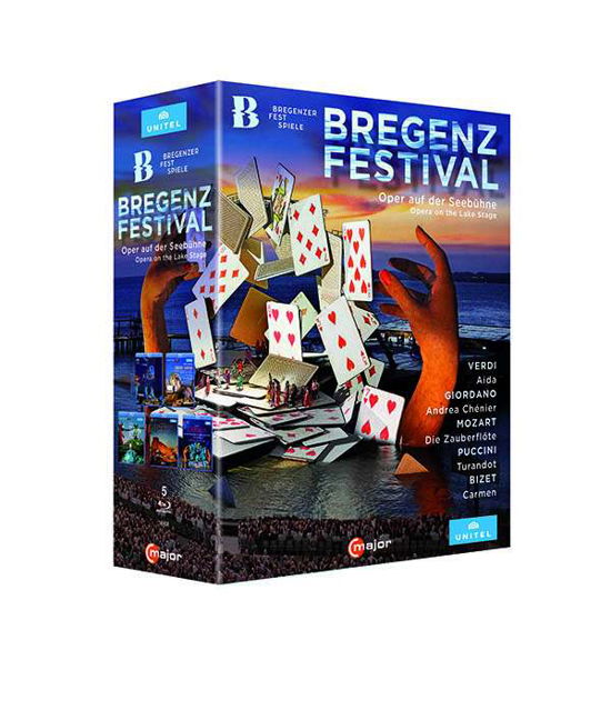 Cover for Bregenz Festival: Oper Auf Der Seebuhne (Blu-ray) [Box set] (2018)
