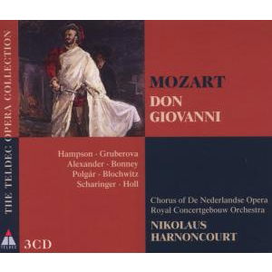 Cover for Mozart / Hampson / Royal Co / Harnoncourt · Mozart: Don Giovanni (Complete) (CD) (2009)